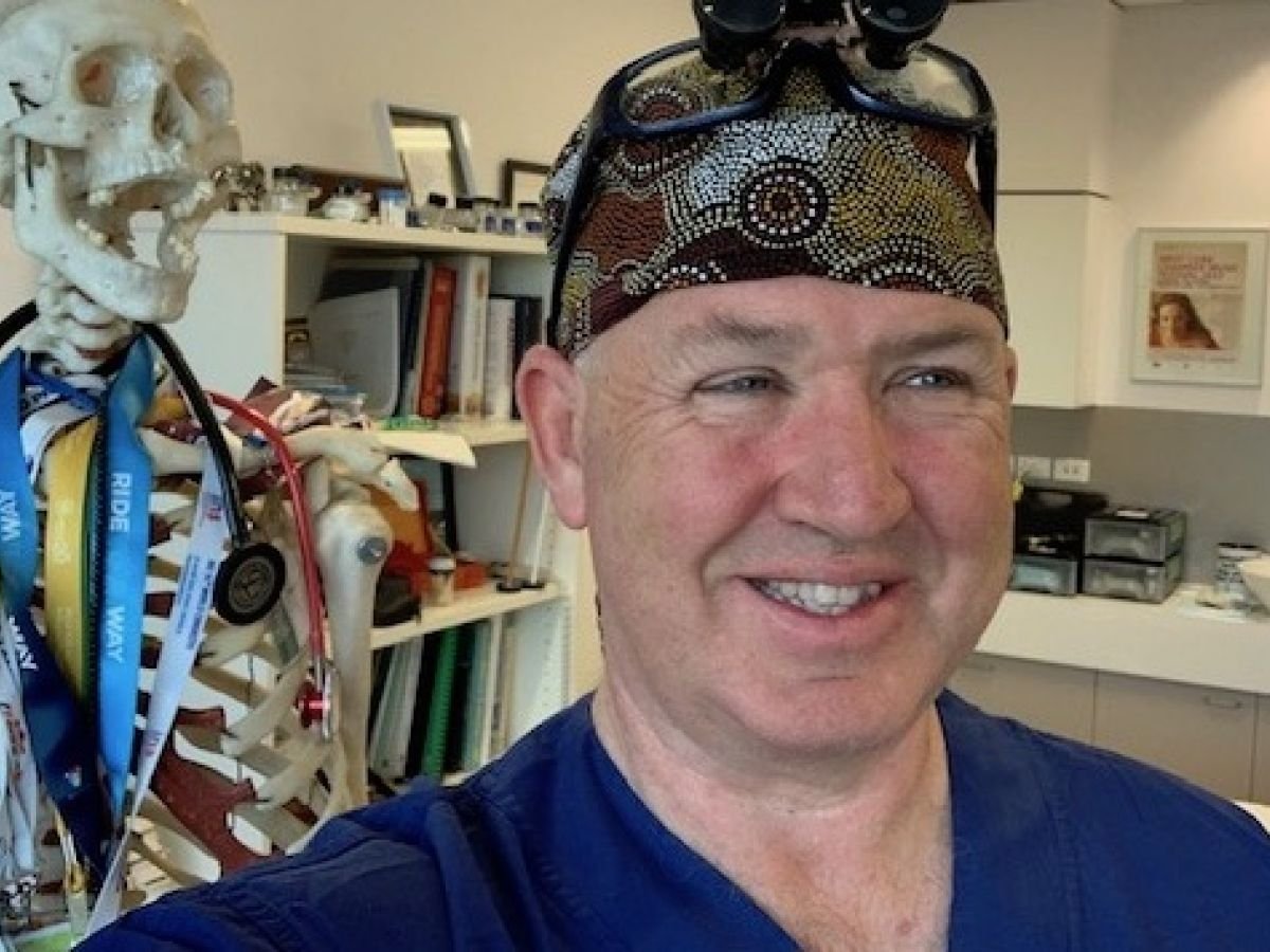 A smiling Dr Diarmuid McCoy, Specialist Pain Medicine Physician.