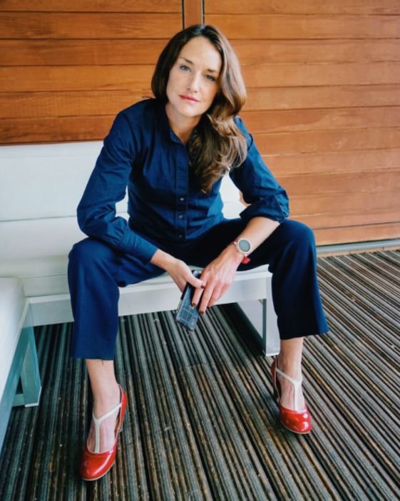 A relaxed Dr Tamsin Lewis, Medical Director of Wllgevity